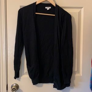 Cozy black cardigan